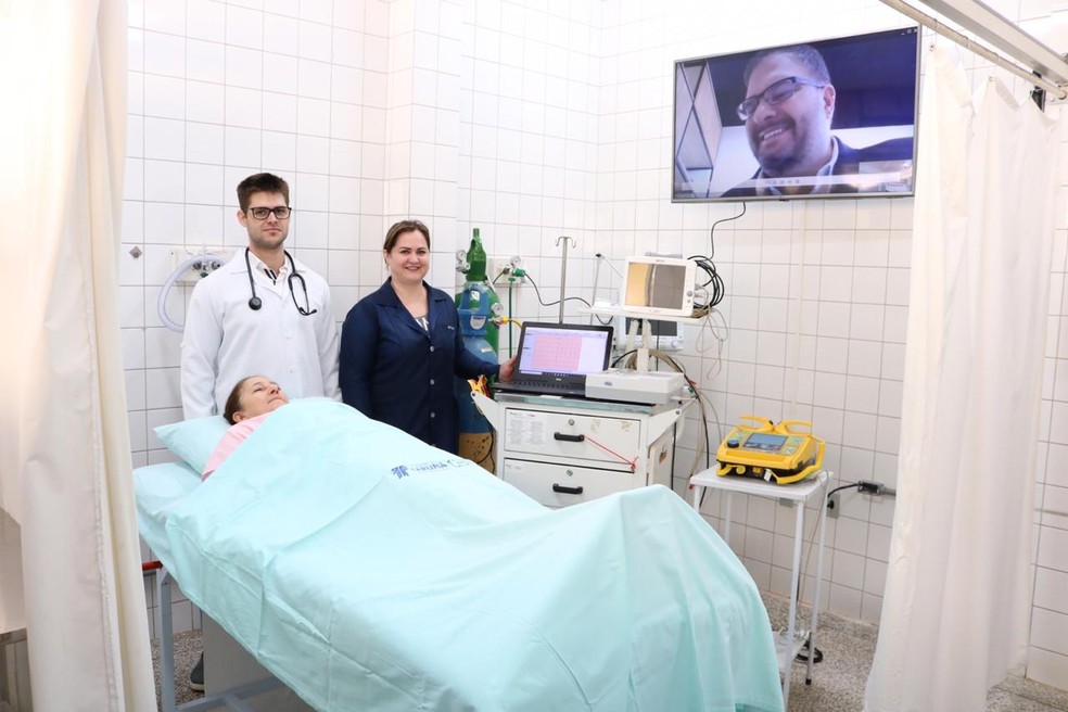 Unidade de saúde do município de Tarumã após a implantação de solução da Portal Telemedicina 