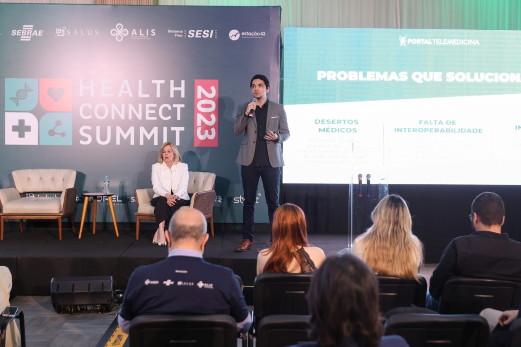 beto figueroa palestra no health connect summit 2023