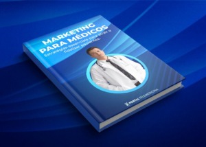 capa de livro marketing para médicos