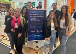 equipe da Portal Telemedicina na Hospitalar 2025