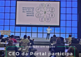 Rafael Figueroa, palestrando no Google I/O