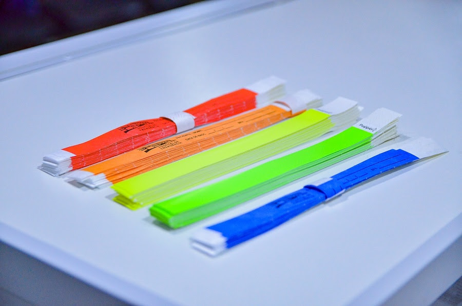 Identificação de braço das cores do protocolo de Manchester