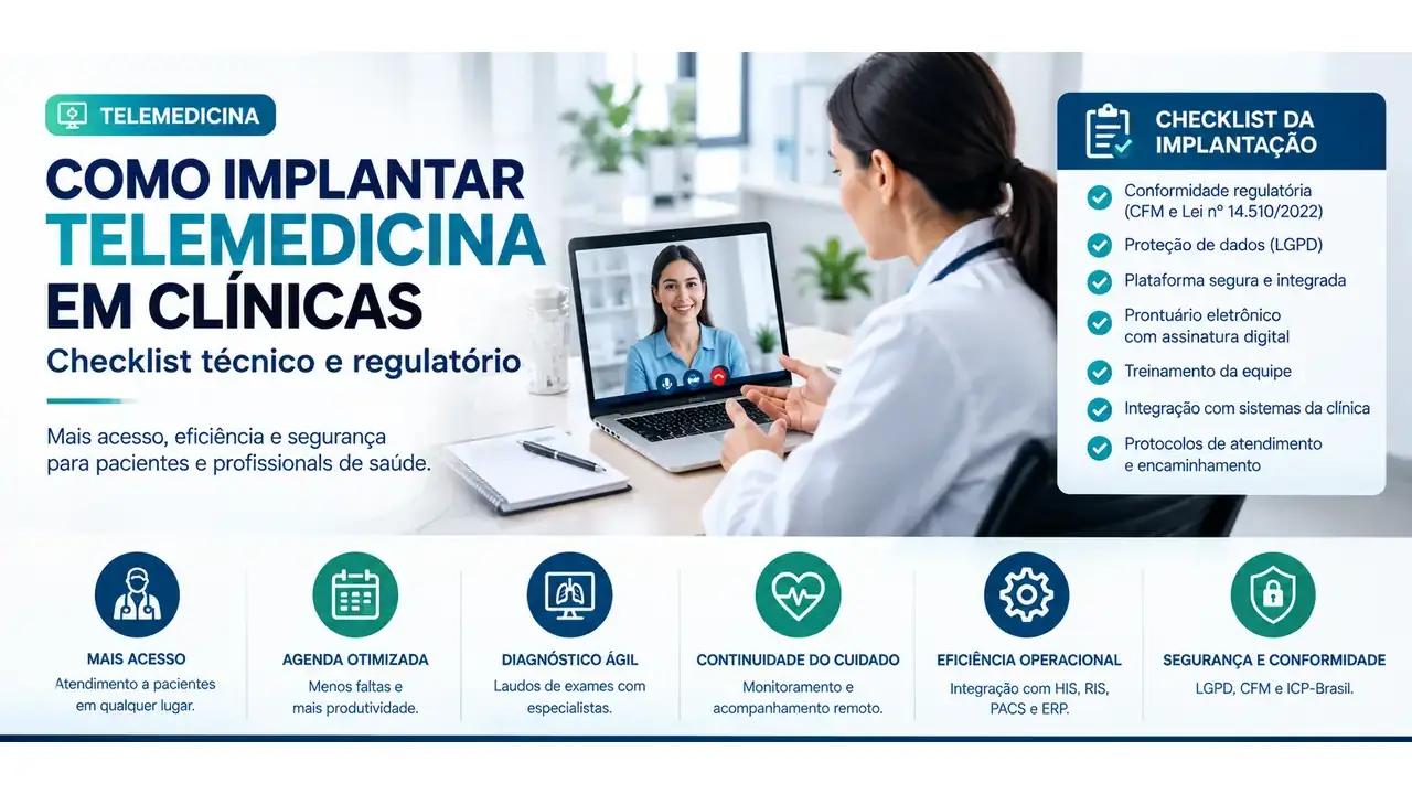 ilustração de médica atendendo por telemedicina com destaques positivos da escolha