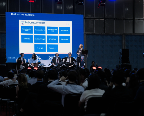 painel de palestra no 81 Congresso mundial de cardiologia