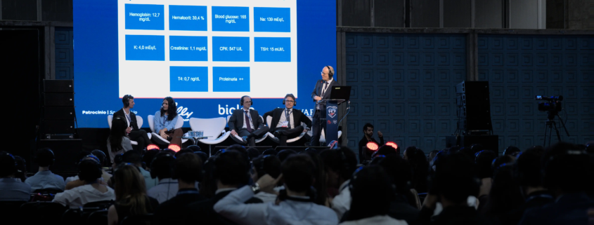 painel de palestra no 81 Congresso mundial de cardiologia